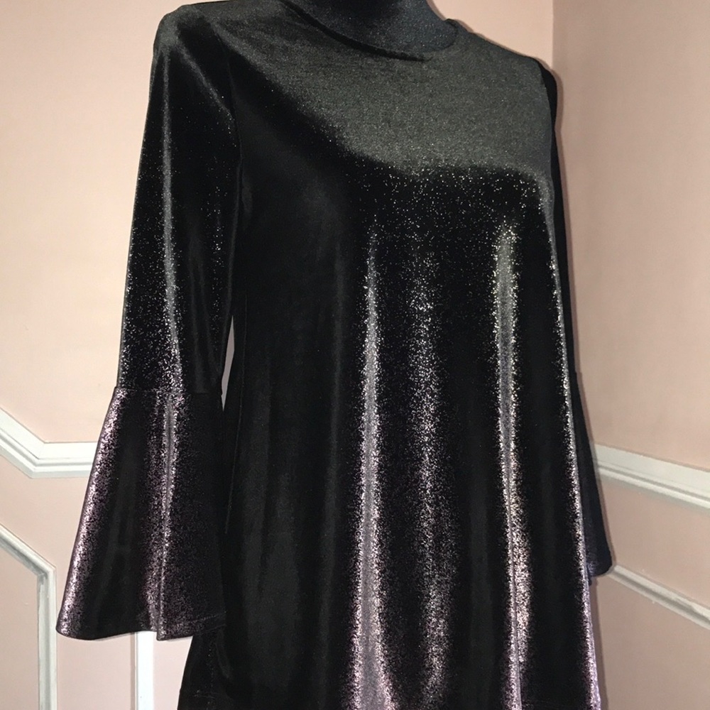 Black velvet Alfani top